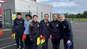 <p>Oskar Skalski, Ibraheem Shahzad, Hanna Maria Sobucka, Veronika Kindorova, Karolina De Almeida and Holly McCormack, First Years at Athlone Community College.</p> <p>Oskar Skalski, Ibraheem Shahzad, Hanna Maria Sobucka, Veronika Kindorova, Karolina De Almeida and Holly McCormack, First Years at Athlone Community College.</p>