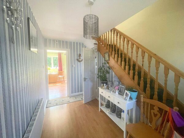 The welcoming accommodation begins with an inviting entrance hall. The welcoming accommodation begins with an inviting entrance hall.