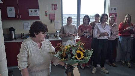 County Roscommon school bids farewell to dedicated staff member