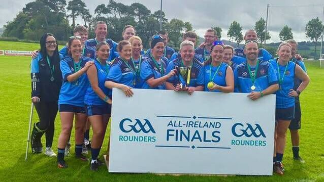 <p>The Kilmore junior mixed rounders team that were crowned All-Ireland champions in Mallow, County Cork, on Sunday. Picture: Kilmore GAA Club</p>