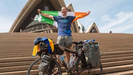 Carrying the message of hope on the long road from Arigna to Australia