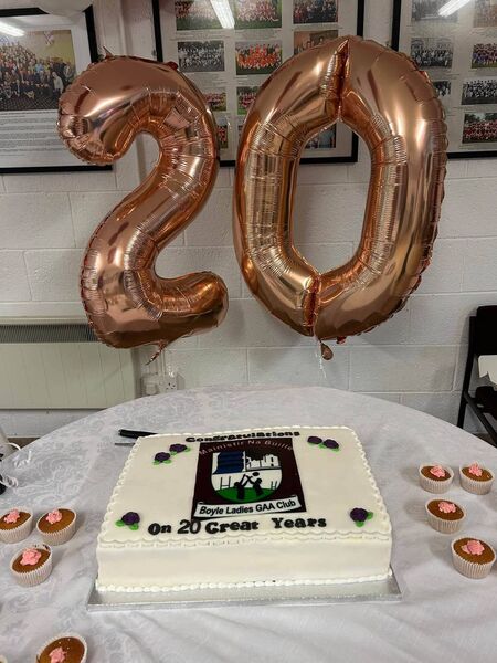 Boyle Ladies GAA marked their 20th anniversary last weekend. Boyle Ladies GAA marked their 20th anniversary last weekend.