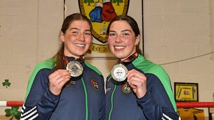 <p>Aoife and Lisa O'Rourke are in Bulgaria for the European Elite Boxing Championships.</p>
