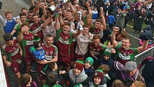 <p>The Castlerea St. Kevin's intermediate footballers after winning the 2023 Roscommon Intermediate final. Picture: Gerard O'Loughlin</p> <p>The Castlerea St. Kevin's intermediate footballers after winning the 2023 Roscommon Intermediate final. Picture: Gerard O'Loughlin</p>