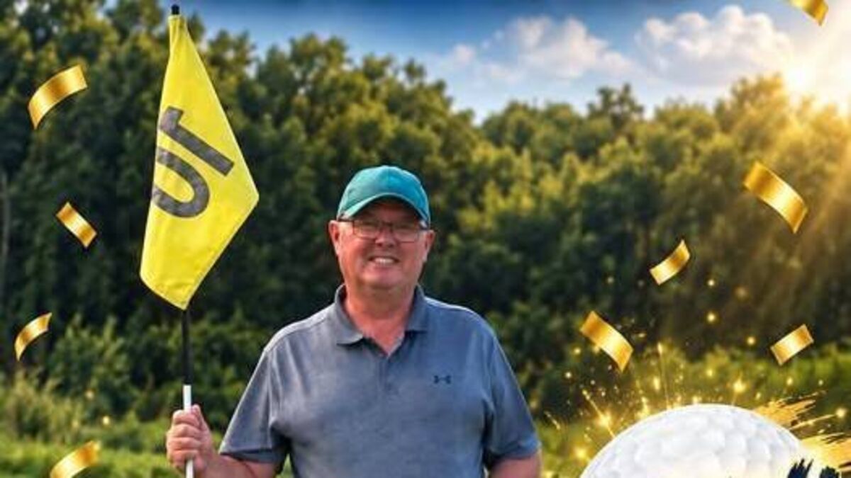 Local golfer celebrates seventh hole-in-one