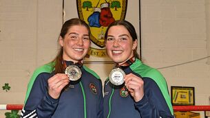<p>Aoife and Lisa O'Rourke are boxing for medals later today at the European Elite Boxing Championships in Bulgaria. </p>