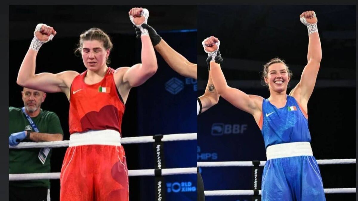 O’Rourke sisters boxing for European silver medals