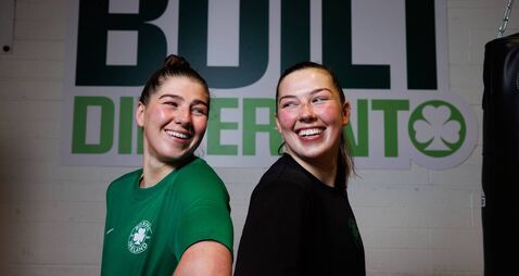 Aoife O'Rourke joins her sister Lisa as a European boxing champion