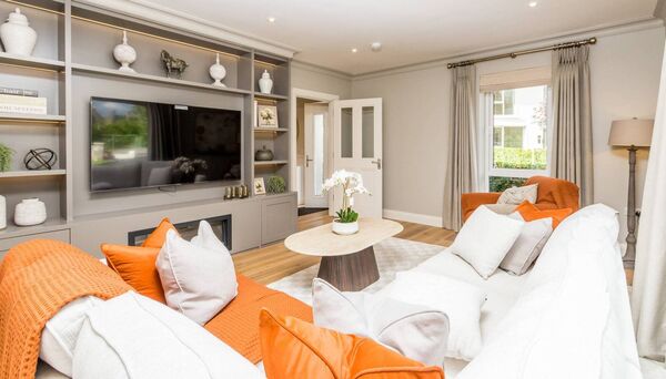 The showhouse at the new Abbey View development. With a choice of layouts and house types, the development offers something to suit a variety of lifestyles.