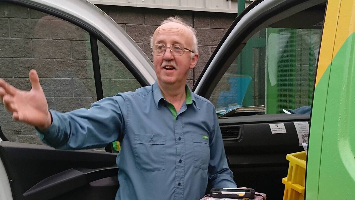 Popular local postman makes last delivery for An Post