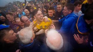 <p>Former Roscommon senior footballer, Andrew Glennon, has helped Garrymore reach this year's Mayo senior football final. Picture: INPHO/Ryan Byrne</p>