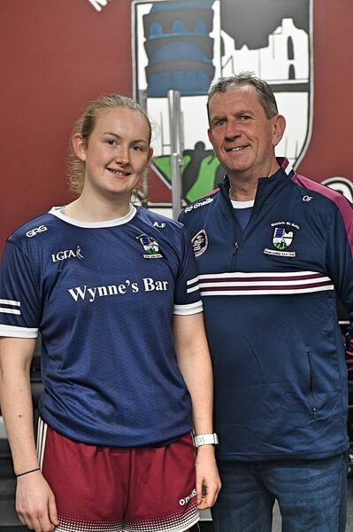 Aisling and Odran Feely looking forward to Saturday's senior ladies' football final against Clann na nGael. Picture: Gerard O'Loughlin Aisling and Odran Feely looking forward to Saturday's senior ladies' football final against Clann na nGael. Picture: Gerard O'Loughlin