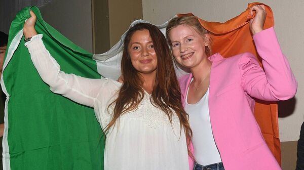Cllr Leah Cull pictured pictured following her election with Deputy Claire Kerrane. Pic. Gerard O'Loughlin Cllr Leah Cull pictured pictured following her election with Deputy Claire Kerrane. Pic. Gerard O'Loughlin