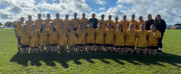 The Four Roads panel that have high hopes of winning Saturday's Castlerea Vehicle Recycling Roscommon LGFA Junior A final against St. Mary's, Tulsk, in Ballyleague. 