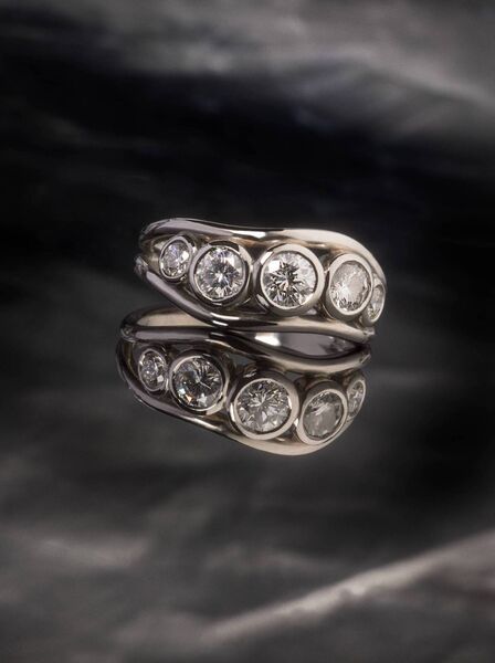 Lydia is showcasing a selection of standout bespoke pieces created for clients over the years.