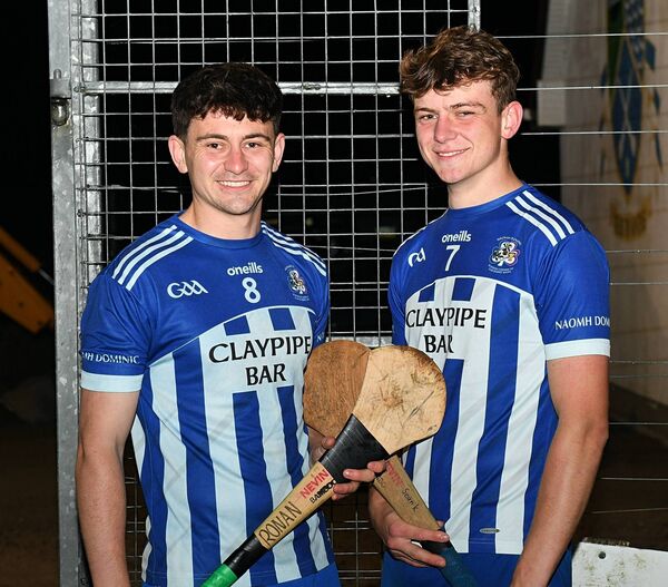 Ronan and Seán Kilcline at training in Athleague ahead of St. Dominic's date with destiny against Four Roads on Sunday next. Ronan and Seán Kilcline at training in Athleague ahead of St. Dominic's date with destiny against Four Roads on Sunday next.