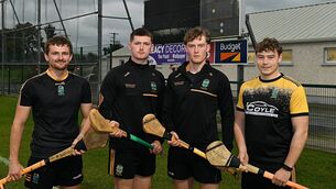 <p>Jack Donnelly (far left) was delighted to bring another county title back to Four Roads. </p> <p>Jack Donnelly (far left) was delighted to bring another county title back to Four Roads. </p>