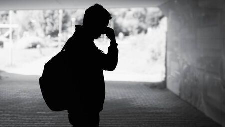 Eighteen homeless adults accessing emergency accommodation 