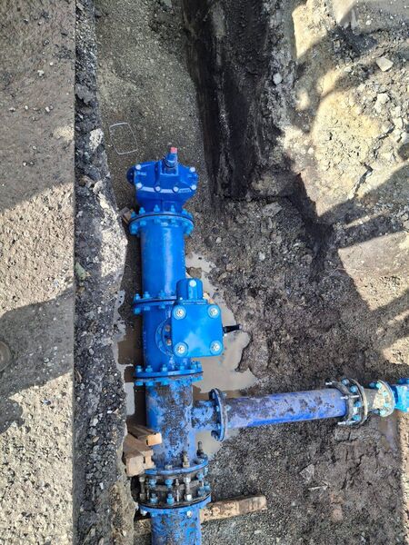 The works form part of a project to replace ageing pipes that have caused repeated bursts and water supply disruptions in the area over several years.