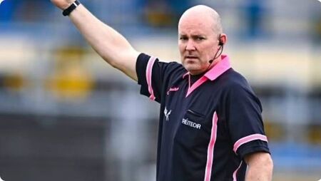Local referee congratulated on being selected to take charge of 'prestigious' county final