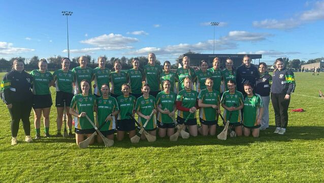 <p>The Oran team that reached the county senior camogie final for the third successive year. </p>