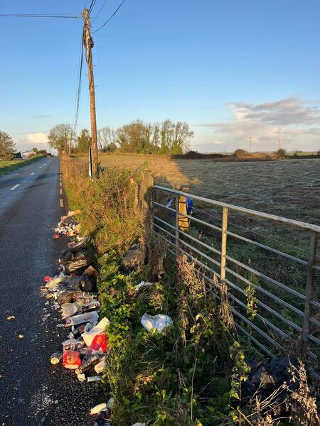 Rubbish strewn everywhere. Rubbish strewn everywhere.
