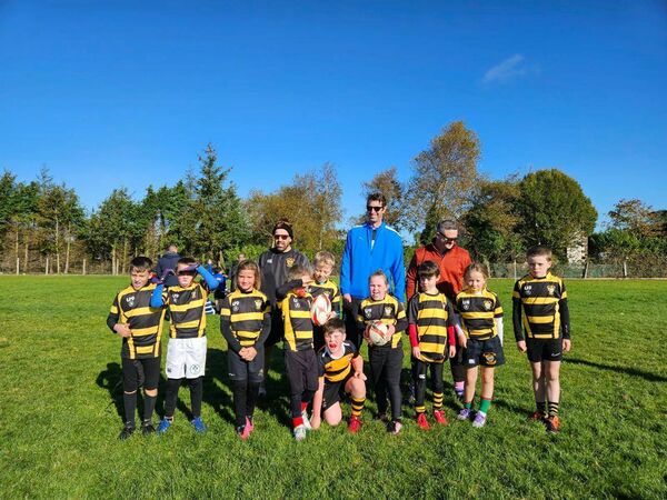 The Carrick U-9 team that participated in the Connacht U-8 and U-9 festival of rugby at Loughrea over the weekend. The Carrick U-9 team that participated in the Connacht U-8 and U-9 festival of rugby at Loughrea over the weekend.