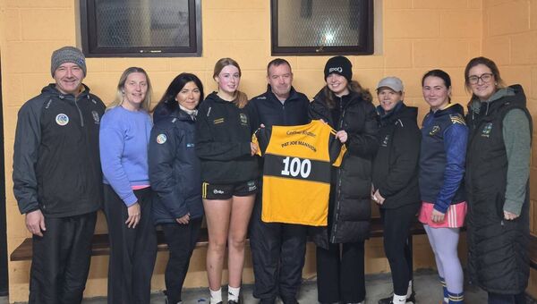 Four Roads Camogie Club is honouring Pat Joe Mannion on the occasion of his 100th birthday. Four Roads Camogie Club is honouring Pat Joe Mannion on the occasion of his 100th birthday.