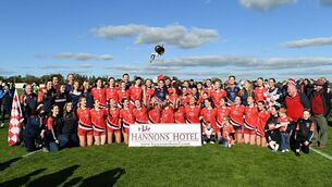 <p>The Pádraig Pearses intermediate football panel, seen here after winning the county title on Saturday week last, will have the chance to add more silverware to their collection when they meet Tuam/Cortoon in next Sunday's Connacht final at Kilcoyne Park, Tubbercurry. Picture: Gerard O'Loughlin</p>